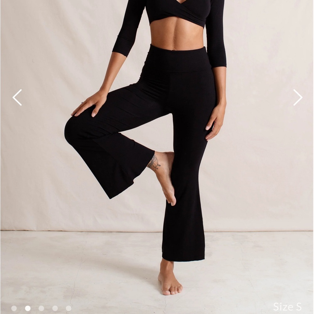 Indigo Luna Black Agni Flares
